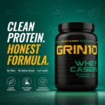 Grin10 Whey casein 24 g Dual Phase Protein Matrix