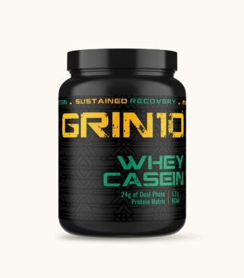 Grin10 Whey Casein 24 g is Dual Phase Protein matrix