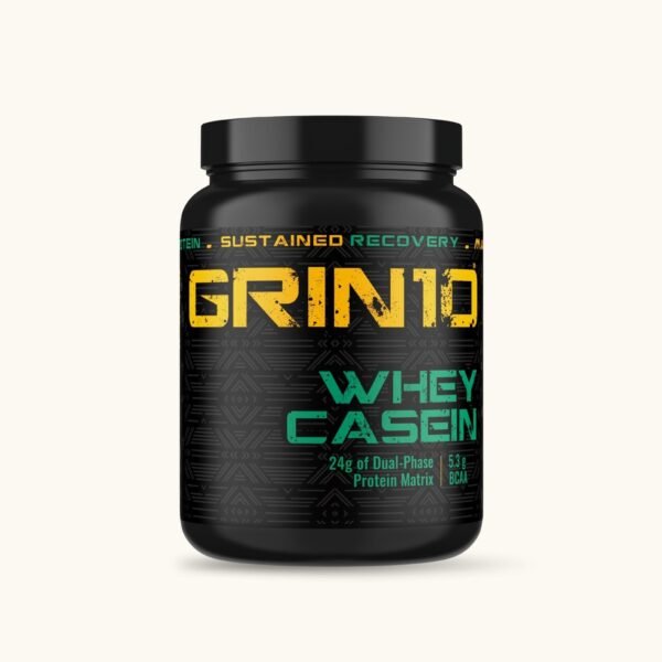 Grin10 Whey Casein 24 g is Dual Phase Protein matrix