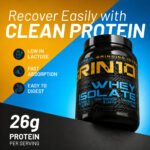 Grin10 Whey Isolate 26 g 7.2g BCCAA Protein Matrix