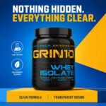 Grin10 Whey Isolate 26 g 1.2g BCCAA Protein Matrix