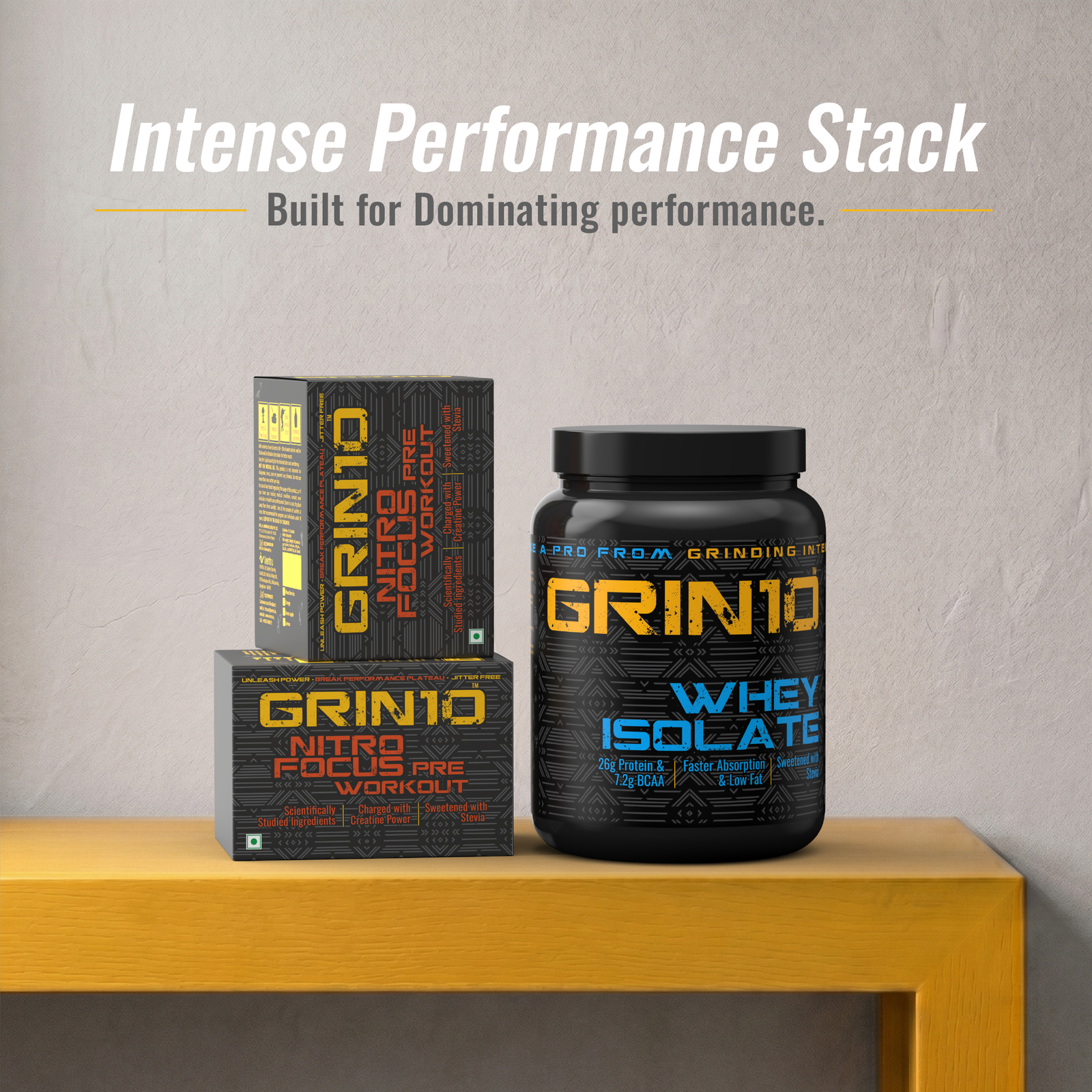 Grin10 Sports Nutrition Performance Supplement